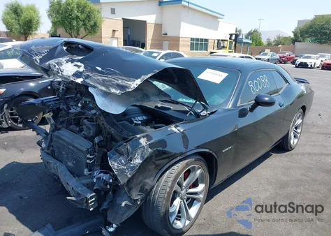 2022 Dodge Challenger R/T из США, поврежденный, VIN 2C3CDZBTXNH105553